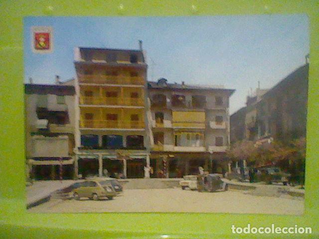 Postales: PUIGCERDA PLAZA MAYOR ESC ORO N 2155 S/C CITROEN SEAT 600 ANIMADA