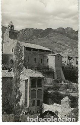 Cartoline: ANTIGUA POSTAL BAGA IGLESIA PARROQUIAL FOTO PUIG RIBERA