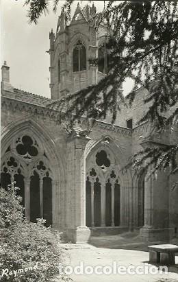 Cartoline: ANTIGUA POSTAL N&ordm; 1 R MONASTERIO DE VALLBONA DE LAS MONJAS ALA GOTICA DEL CLAUSTRO RAYMOND