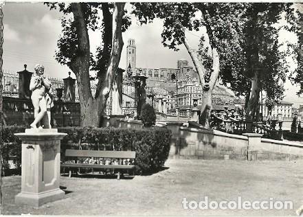 Cartoline: ANTIGUA POSTAL N&ordm; 23 LERIDA CAMPOS ELISEOS ENTRADA PRINCIPAL SOBERANAS