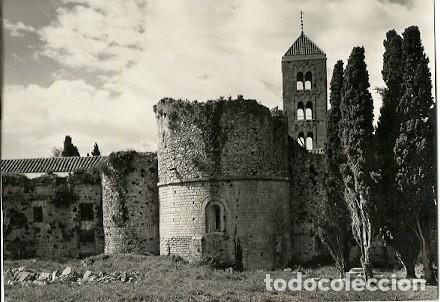 Cartoline: ANTIGUA POSTAL SANTA MARIA DE VILABERTRAN ABSIDE Y TORRE SIGLO XII FOTOGRAFIA MELI