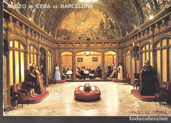 Postais: Museo de cera de Barcelona. Publicidad Julia Tours.