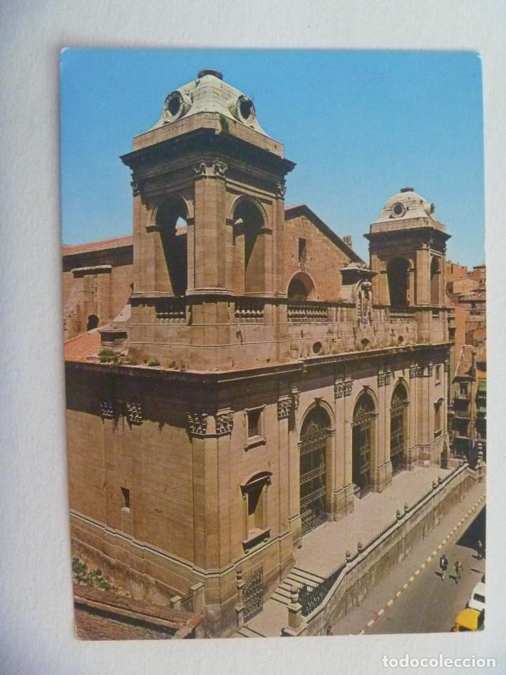 Postales: POSTAL DE LERIDA : CATEDRAL NUEVA . A&Ntilde;OS 60 . CIRCULADA EN 1978