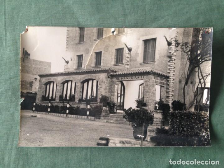Postales: LA PANADELLA .- BAR RESTAURANTE .- HOTEL BAYONA .- FOTO CALAFELL