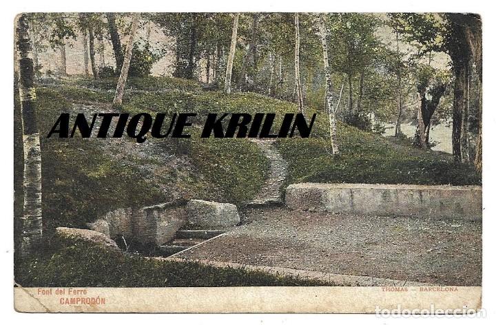 Postales: CAMPRODON .- FONT DEL FERRO .- THOMAS - Foto 1