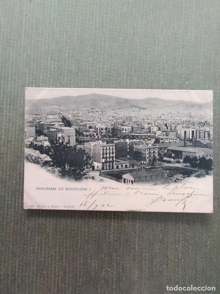 Postales: POSTAL PANORAMA DE BARCELONA I - Foto 1