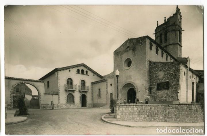 Postales: a06439 santa perpetua de la mogoda iglesia y casa rectoral valls sc