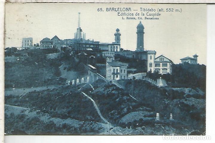 Postales: BARCELONA TIBIDABO ESCRITA - Foto 1