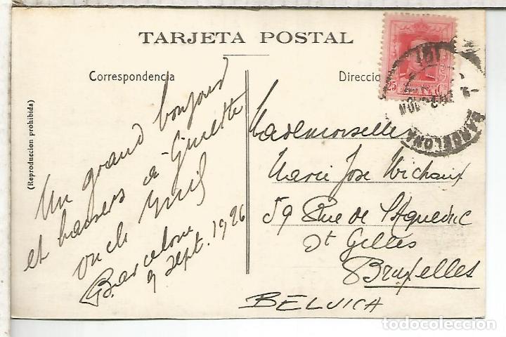 Postales: BARCELONA TIBIDABO ESCRITA - Foto 2