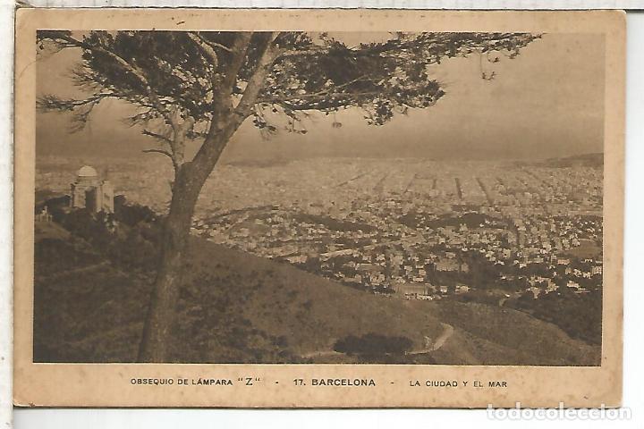 Postales: BARCELONA EDICION OBSEQUIO LAMAPARA Z - Foto 1