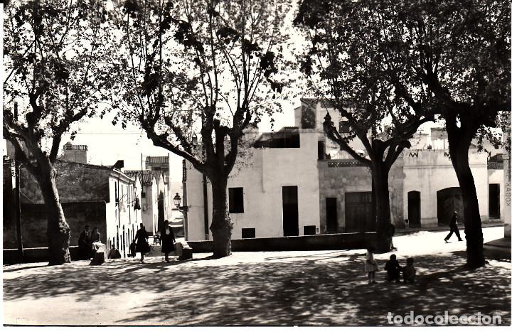 Postales: POSTAL FOTOGRAFICA EL MASNOU - OCATA - PLAZA GENERAL SANJURJO FOTO TORRES ESCRITA Y CIRCULADA