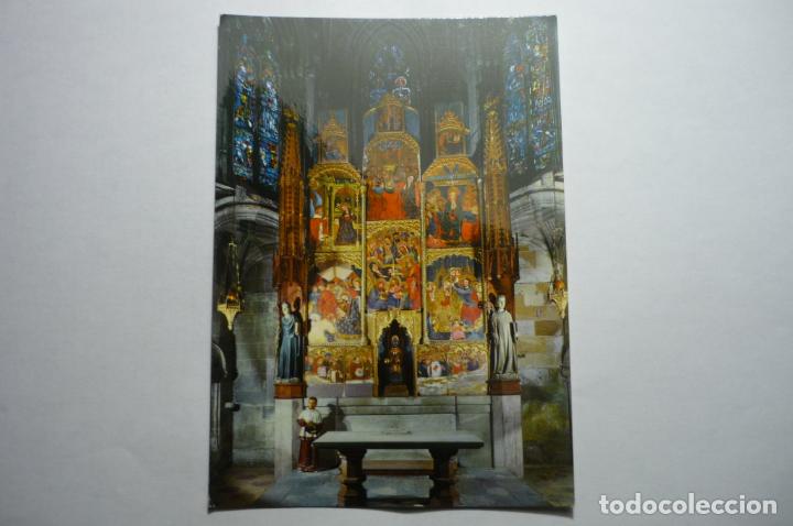 Postales: POSTAL TARRAGONA-CATEDRAL ALTAR NTRA.SRA.MONTSERRAT -ESCRITA
