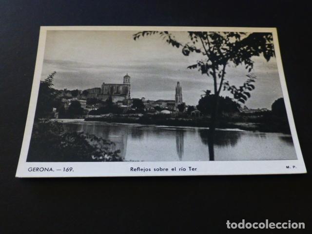 Postales: GERONA REFLEJOS SOBRE EL RIO TER - Foto 1