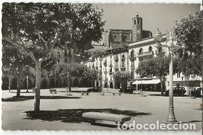 Cartoline: ANTIGUA POSTAL 13 BALAGUER PLAZA MERCADAL GARCIA GARRABELLA