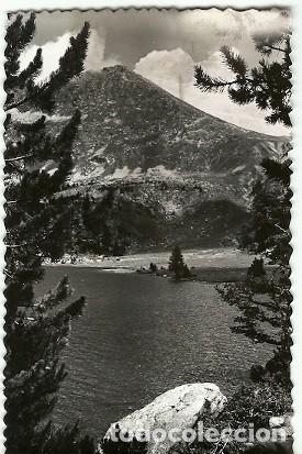 Cartoline: ANTIGUA POSTAL REGION DE ESPOT SAN NICOLAU 2 LAGO LLONG Y EL PORTARRO DE ESPOT AL FONDO EDICIONES SI