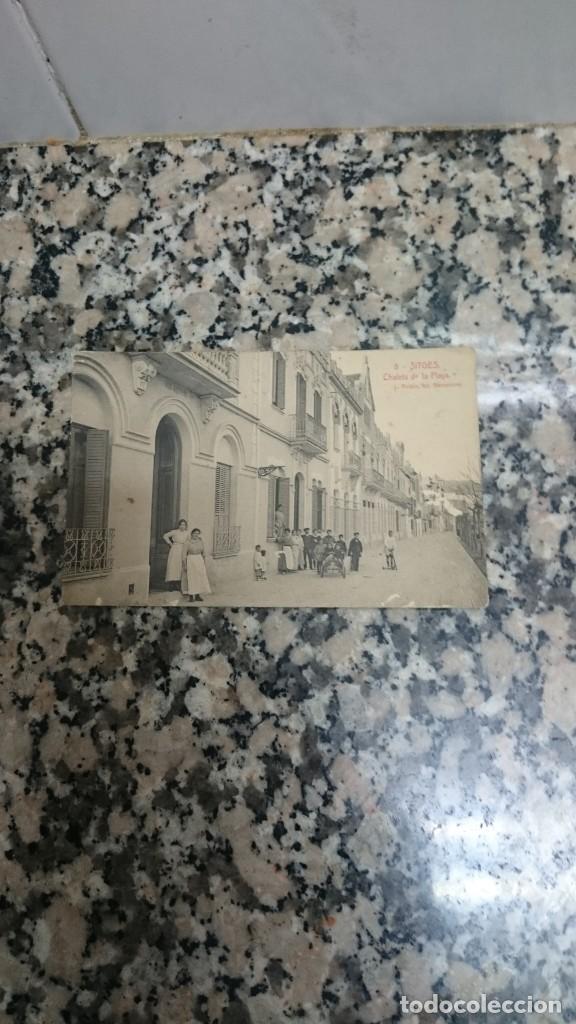Postales: POSTAL SITGES CHALETS DE LA PLAYA SIN CIRCULAR - Foto 1