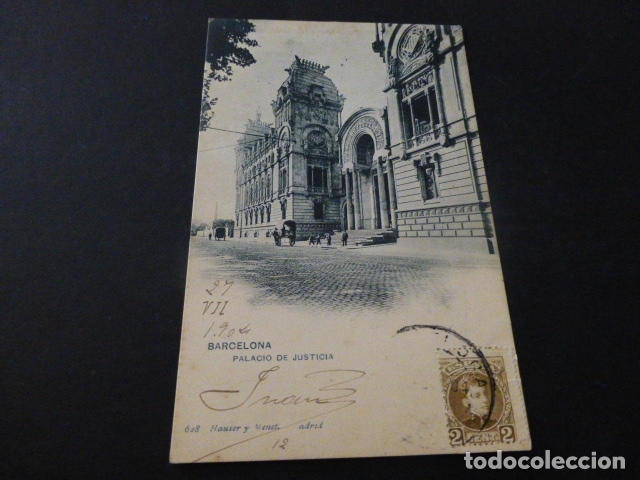 Postales: BARCELONA PALACIO DE JUSTICIA - Foto 1