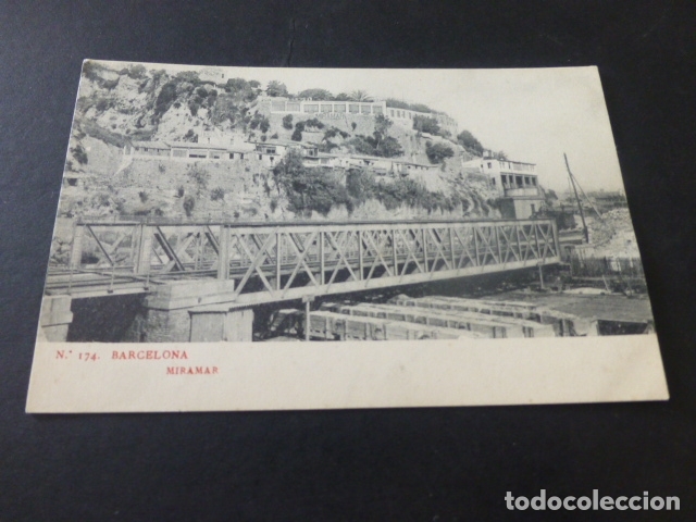 Postales: BARCELONA MIRAMAR - Foto 1