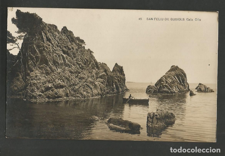 Postales: SANT FELIU DE GUIXOLS-CALA OLIU-FOTOGRAFICA-VER REVERSO-(59.617)