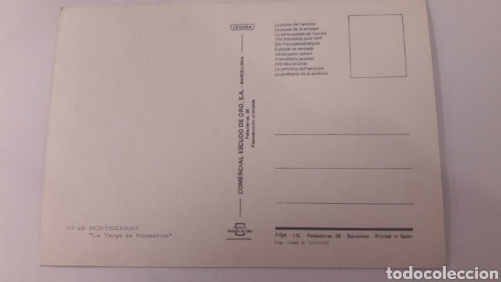 Postales: Montserrat Cedosa - Foto 2
