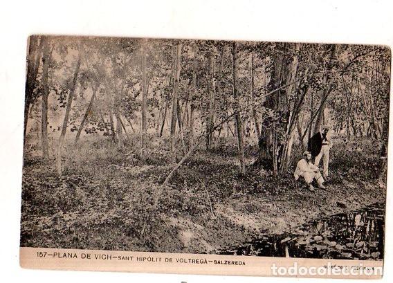 Postais: TARJETA POSTAL DE PLANA DE VICH- SANT. HIPOLIT DE VOLTREGA. SAZEREDA.