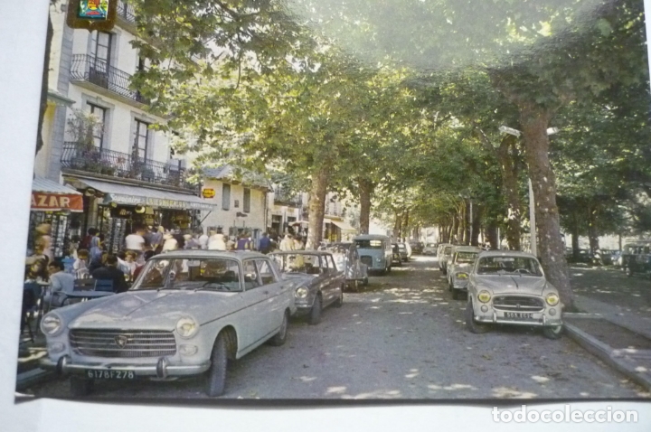 Postales: postal bossost .-paseo  coches - Foto 1