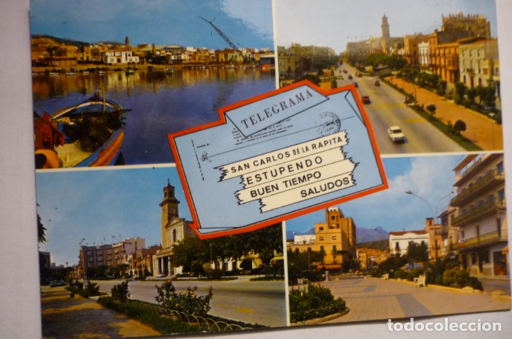Postales: postal san carlos de la rapita.-diversos aspectos