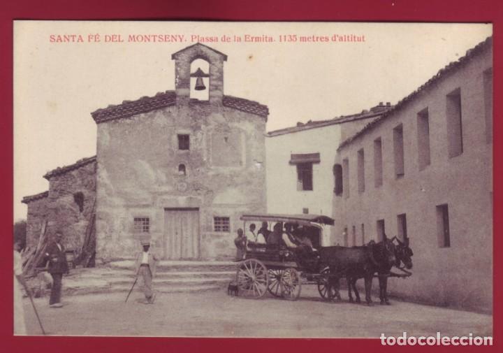 Cartoline: SANTA FE DEL MONTSENY - PLASSA DE LA ERMITA 1135 M - SIN CIRCULAR - THOMAS