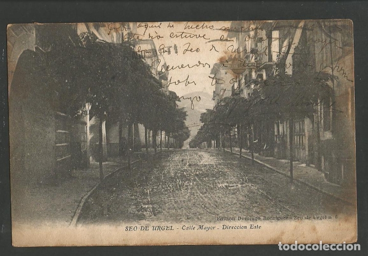 Postales: SEO DE URGEL-CALLE MAYOR-ED&middot;DOMINGO RGZ-POSTAL ANTIGUA-(59.714)