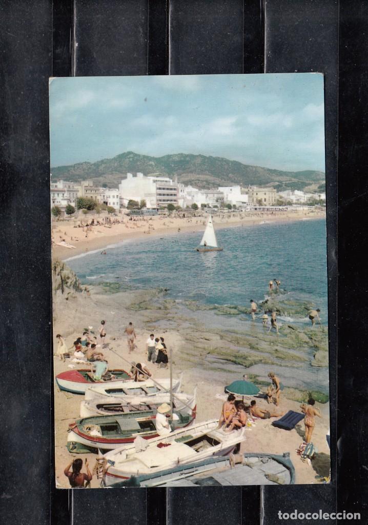 Postales: LLORET DE MAR. LA PLAYA DESDE SA CARAVERA - Foto 1