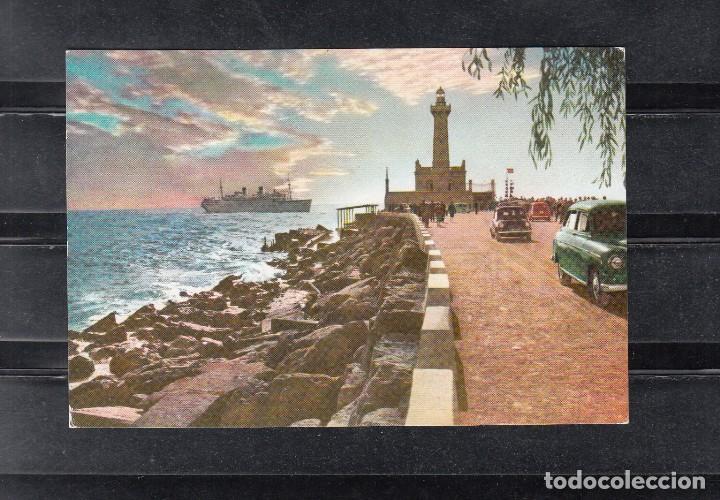 Postales: BARCELONA - 2041. ATARDECER EN EL ROMPEOLAS - Foto 1