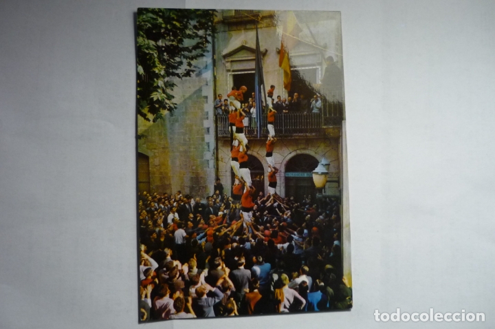 Postales: postal vendrell - torres humanas pilar de cinco - Foto 1