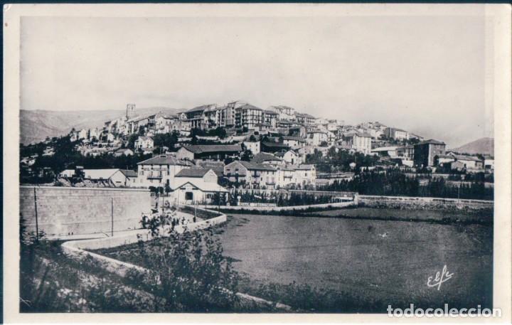 Postkarten: POSTAL PUIGCERDA - VISTA GENERAL Y NUEVA CARRETERA - LABOUCHE - ESCRITA