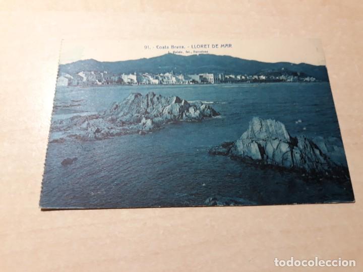 Postales: Lloret de mar costa brava - Foto 1