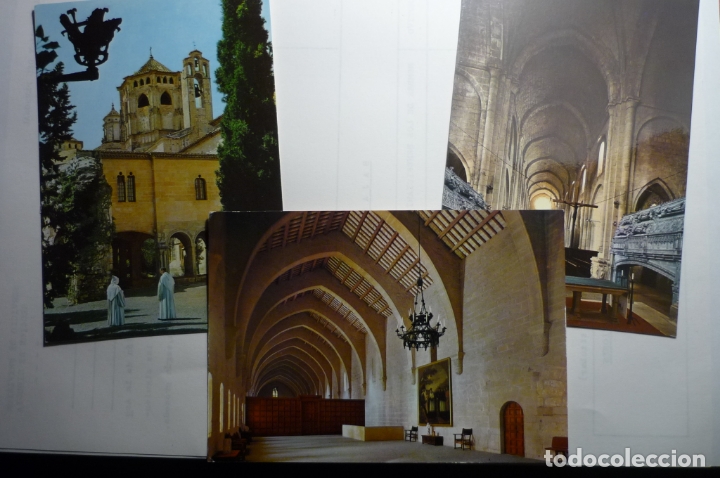 lote postales monasterio poblet 