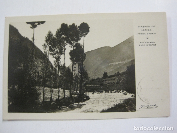 Postales: PIRINEU DE LLEIDA-FONDA SAURAT-2-FOTOGRAFICA ZERKOWITZ-VER FOTOS-(60.532)
