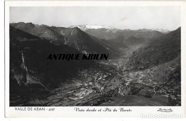 Postales: VALLE DE ARAN N&ordm; 6197 VISTA DESDE EL PLA DE BERET .- FOTO ZERKOWITZ