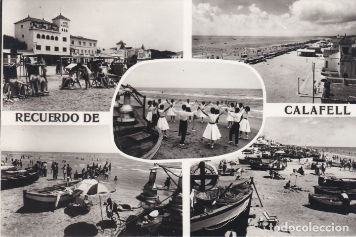 Postales: recuerdo de calafell, tarragona - Foto 1