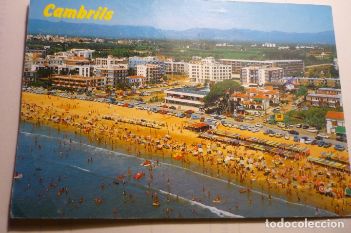Postales: postal cambrils .-playa  circulada - Foto 1