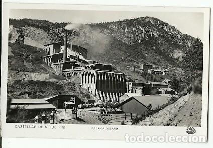Cartoline: ANTIGUA POSTAL 10 CASTELLAR DE N'HUG FABRICA ASLAND
