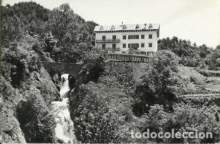 Cartoline: ANTIGUA POSTAL HOSTAL LES FONTS CASTELLAR DE N'HUG FOTO DESEURAS ESCRITA 1966