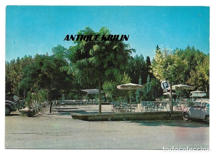 Postales: BORJAS BLANCAS N&ordm; 15 PLAZA PARQUE TERRALL / EDICION LIBRERIA FLOREJACHS / SIN FRANQUEAR PERO ESCRITA