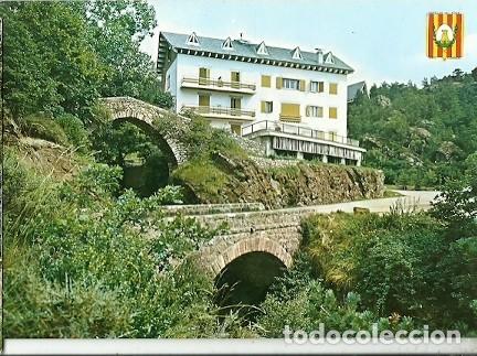 Cartoline: POSTAL A COLOR 2006 CASTELLAR DE N0HUG PIRINEO CATALAN PONT ROMANIC I HOSTAL LES FONTS EDICIONES ARR