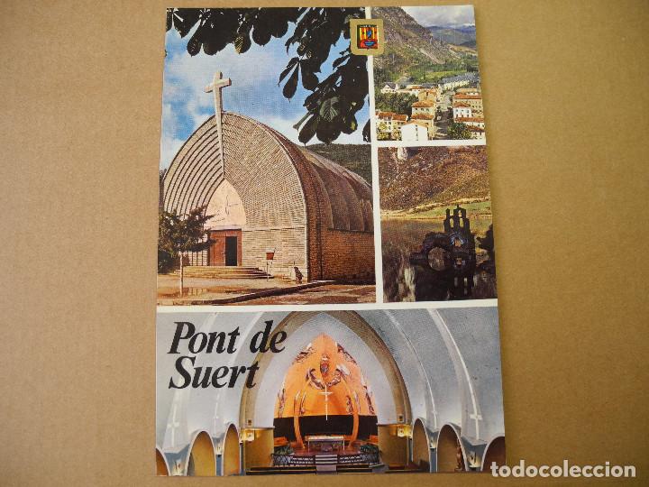 Postales: Pirineu catal&agrave;. Bonics paisatges de Pont de Suert. n. 54 Escudo de oro. Nueva