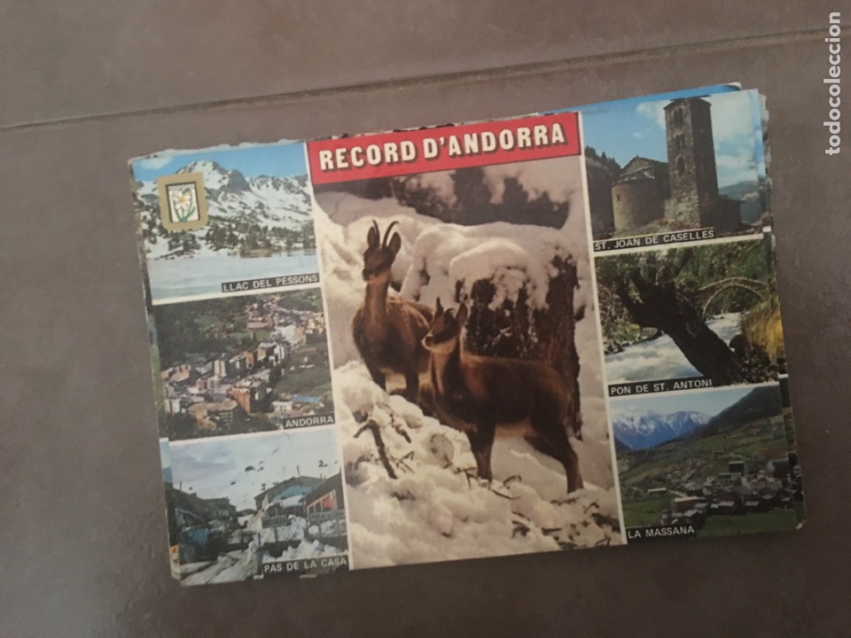 Postales: Postal el recuerdo de Andorra - Foto 1