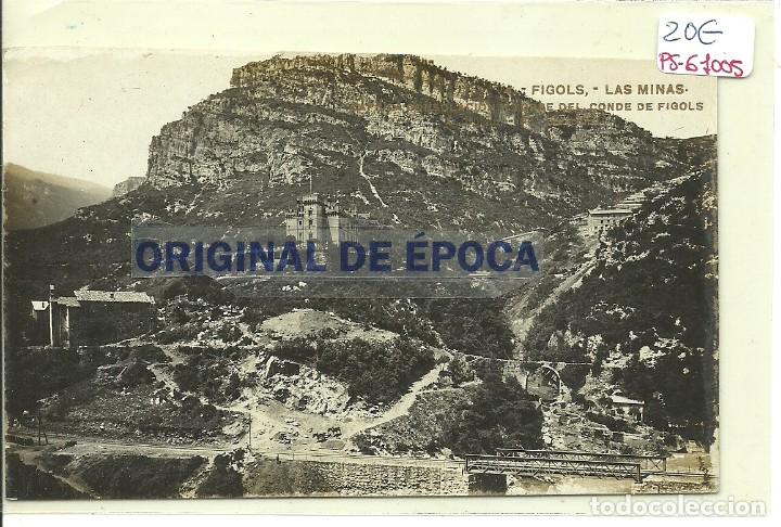 Postales: (PS-61005)POSTAL FOTOGRAFICA DE FIGOLS-LAS MINAS-CAPILLA CONSOLACION DEL CONDE DE FIGOLS