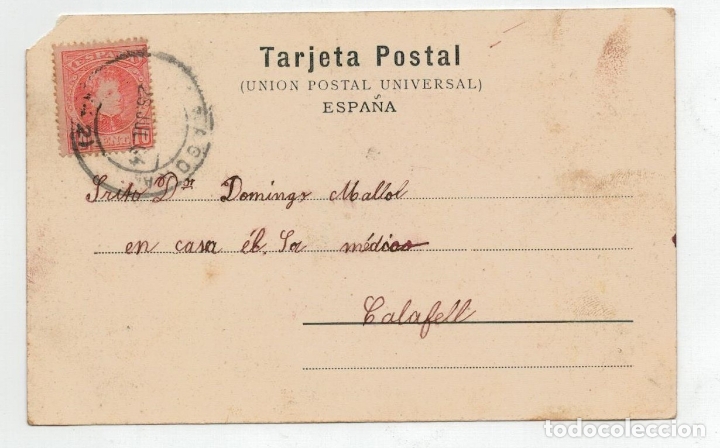 Postales: ANTIGUA POSTAL DE TARRAGONA - CIRCULADA - - Foto 2