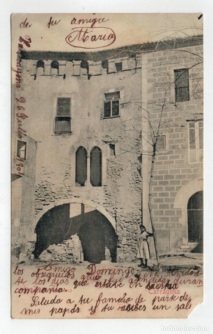 Postales: ANTIGUA POSTAL DE TARRAGONA - CIRCULADA - - Foto 1