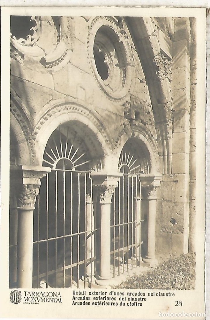 Postales: TARRAGONA CATEDRAL SIN ESCRIBIR - Foto 1