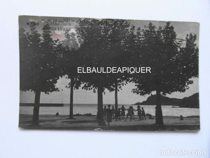 Postales: N&ordm; 60 COLECCION MUR COSTA BRAVA. SANT FELIU DE GUIXOLS. ENTRADA DEL PUERTO. CIRCULADA. CCTT